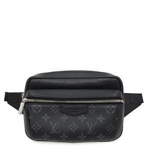 Louis Vuitton Monogram Eclipse Black Taiga Bum Bag Black Rama